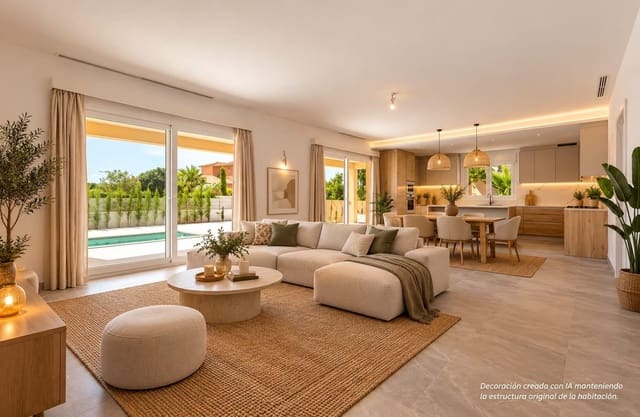 3 makuuhuone Huvila myytävänä paikassa Sa Rapita / La Rapita, Campos mukana uima-altaan 
autotalli - 1 099 000 € (Ref: 10148901)