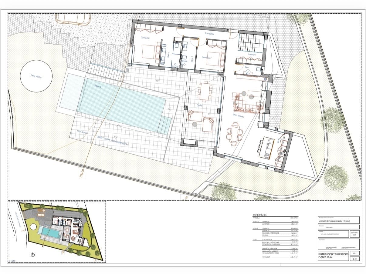 Chalet de 4 habitaciones en Javea / Xàbia en venta con piscina - 1.495.000 € (Ref: 10019765)