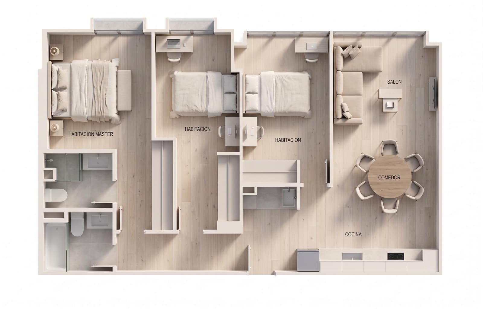 3 soveværelse Strandlejlighed til salg i Playa de San Juan med swimmingpool garage - € 408.000 (Ref: 10034206)