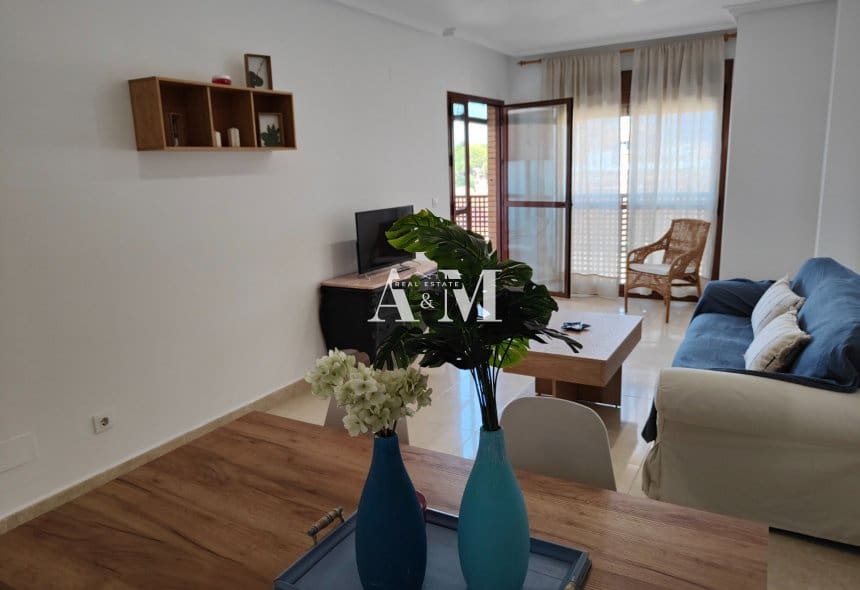 Apartamento Playa de 2 habitaciones en Lo Pagan en alquiler con piscina garaje - 800 € (Ref: 10095397)