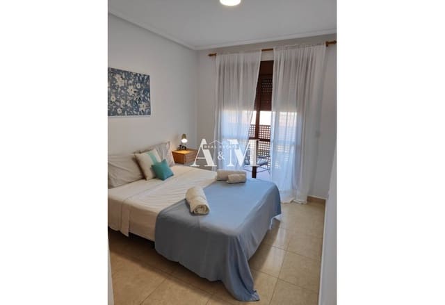 2 slaapkamer Strandappartement te huur in Lo Pagan, San Pedro del Pinatar met zwembad garage - € 800 (Ref: 10095397)