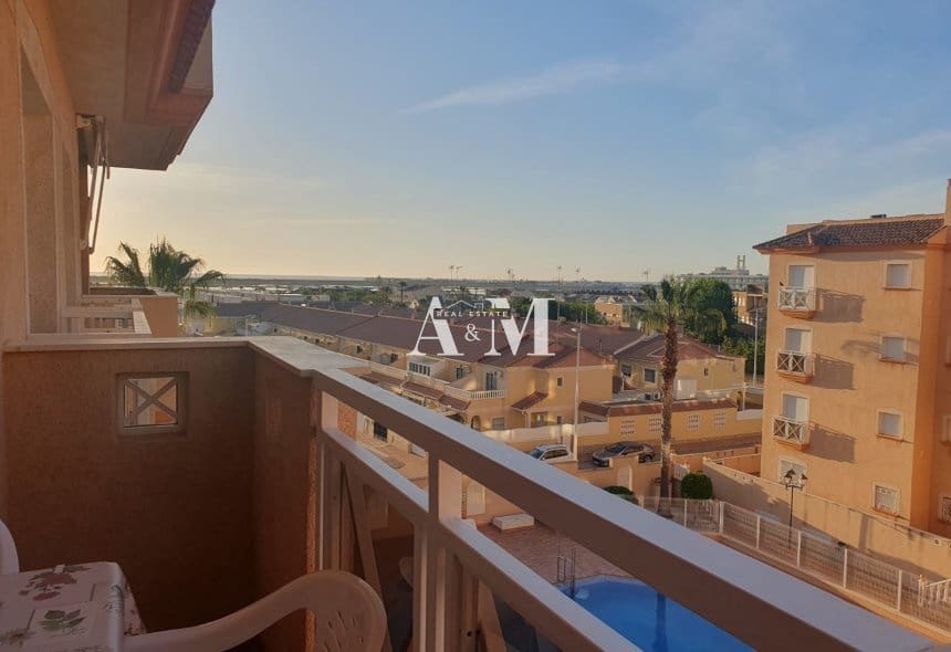 2 bedroom Apartment for rent in San Pedro del Pinatar with pool garage - € 680 (Ref: 10095422)