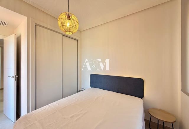 2 quarto Apartamento para arrendar em Las Lomas de Rame - Bahía Bella, Los Alcázares com piscina garagem - 1 100 € (Ref: 10095693)