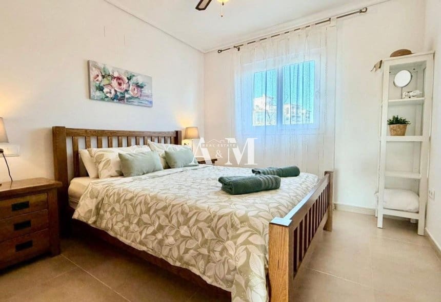 2 soverom Leilighet til leie i Hacienda Riquelme med svømmebasseng - € 695 (Ref: 10101096)