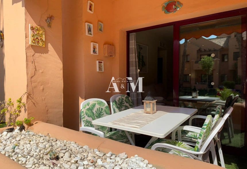2 bedroom Beach Apartment for rent in Los Narejos with pool garage - € 900 (Ref: 10165672)