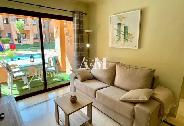 Appartement de Plage de 2 chambres à louer à Los Narejos, Los Alcázares avec piscine garage - 900 € (Ref: 10165672)