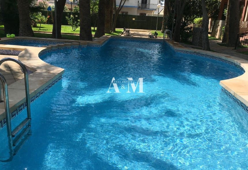 Apartamento Playa de 2 habitaciones en Santiago de la Ribera en alquiler con piscina garaje - 850 € (Ref: 10167437)