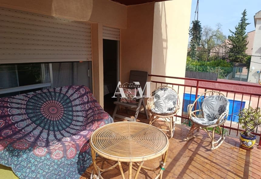 3 sypialnia Apartament przy plaży do wynajęcia w Santiago de la Ribera z basenem - 700 € (Ref: 10168948)
