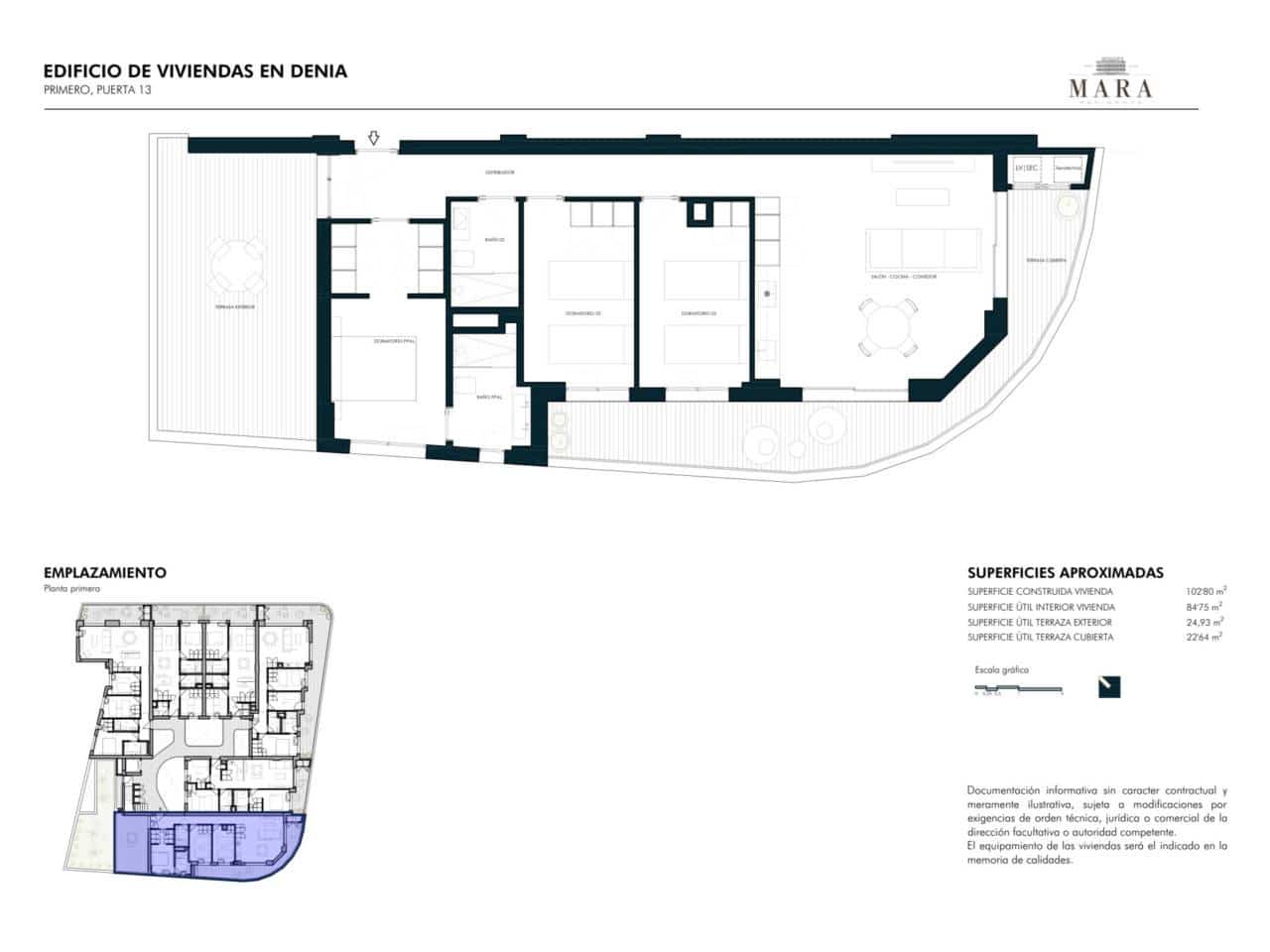 3 Zimmer Apartment zu verkaufen in Denia mit Pool Garage - 584.212 € (Ref: 10158035)