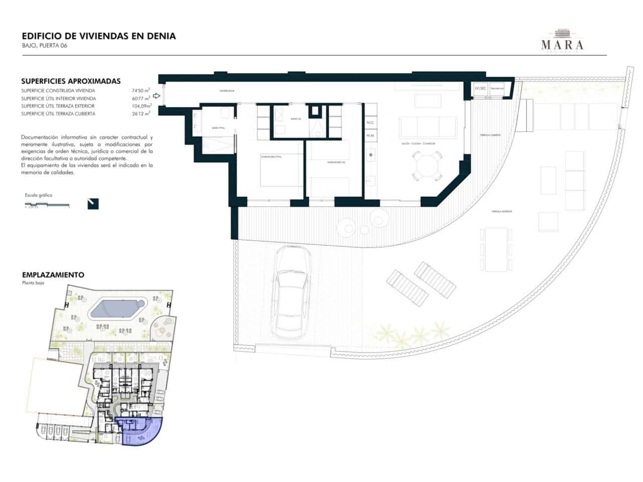 2 Zimmer Apartment zu verkaufen in Denia mit Pool Garage - 587.620 € (Ref: 10158040)