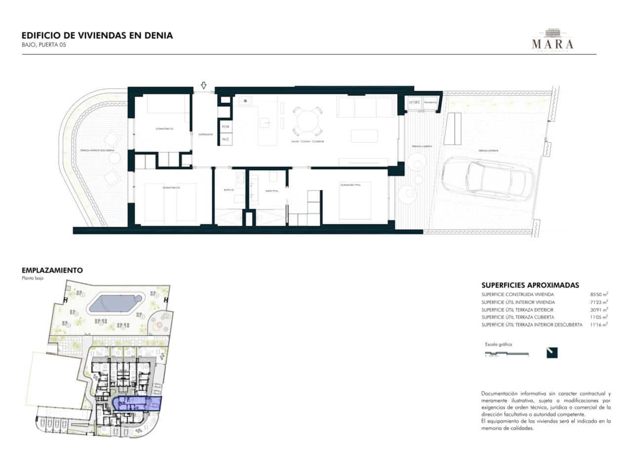 3 soverom Leilighet til salgs i Denia med svømmebasseng garasje - € 563 326 (Ref: 10158041)