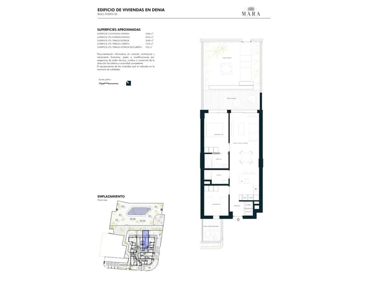 2 soverom Leilighet til salgs i Denia med svømmebasseng garasje - € 594 516 (Ref: 10158043)