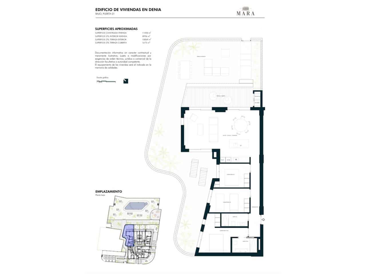 3 bedroom Apartment for sale in Denia with pool garage - € 721,360 (Ref: 10158044)