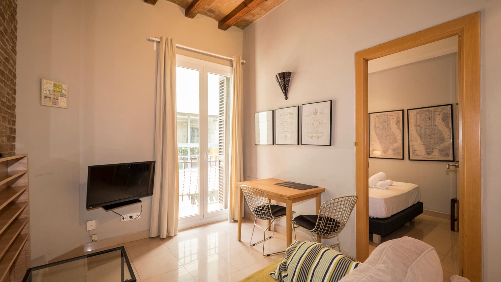 Piso de 1 habitación en Barcelona ciudad en alquiler - 1.000 € (Ref: 10024801)