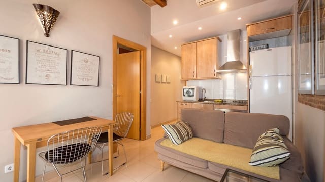 1 Zimmer Wohnung zu vermieten in Barcelona Stadt - 1.000 € (Ref: 10024801)
