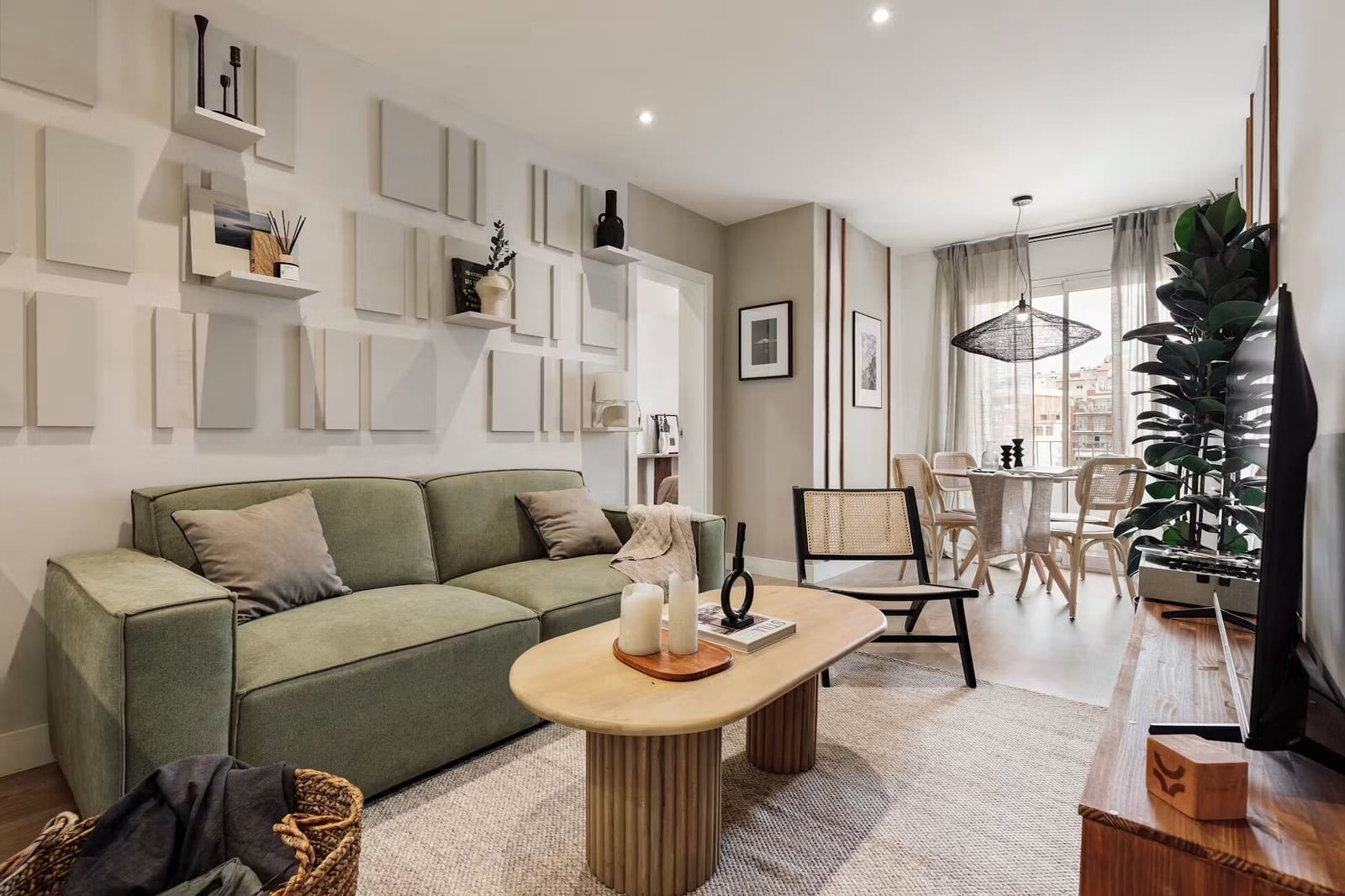 2 quarto Apartamento para arrendar em Barcelona cidade - 1 100 € (Ref: 10029857)