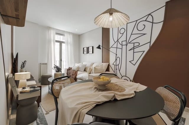 2 soverom Leilighet til leie i Madrid by - € 1 100 (Ref: 10029863)