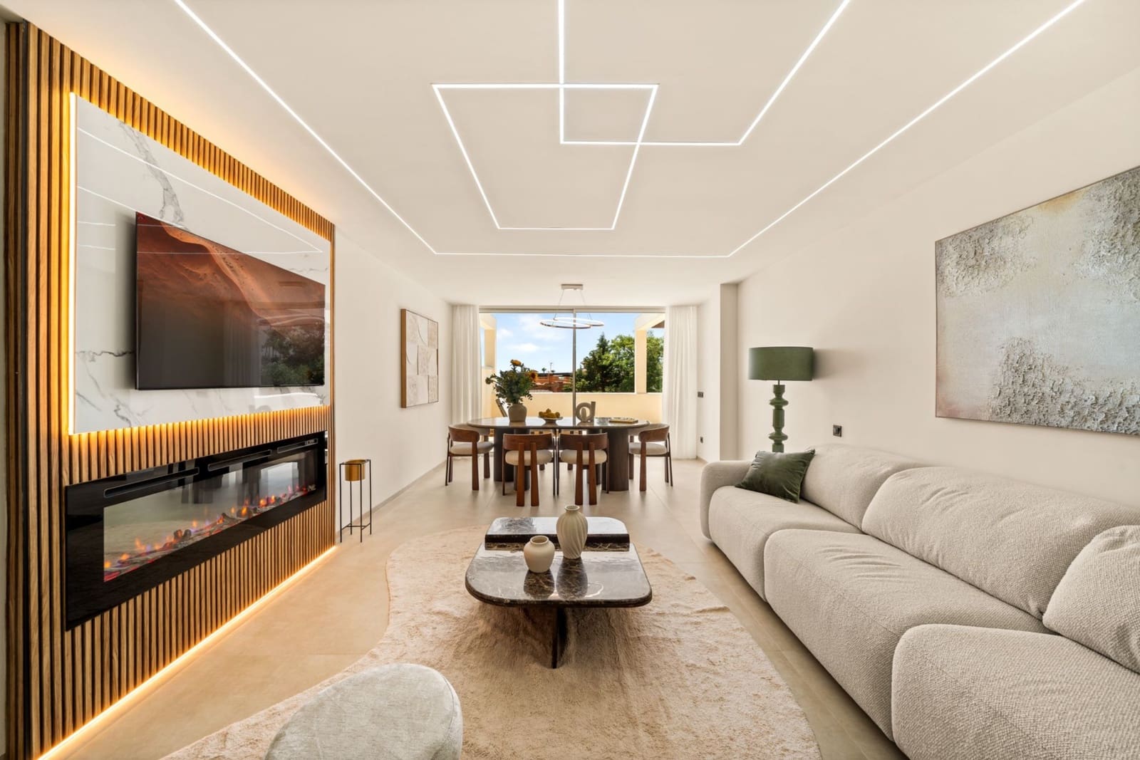 3 slaapkamer Penthouse te huur in Marbella met zwembad - € 2.400 (Ref: 10033220)