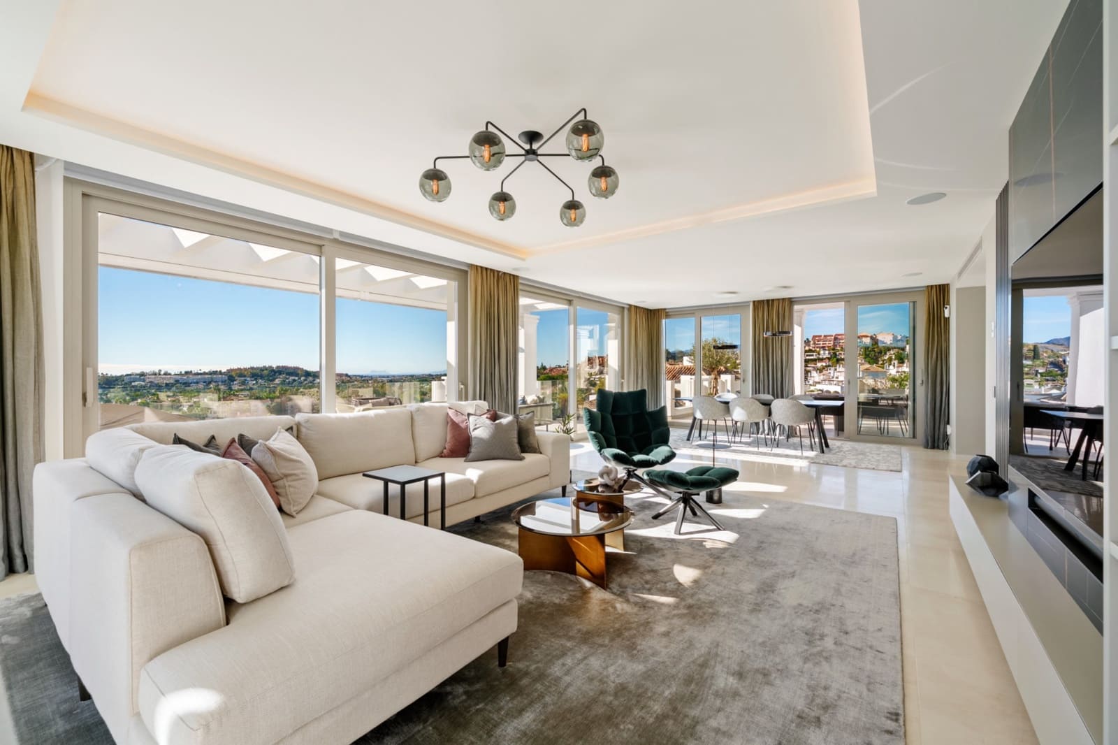 3 slaapkamer Penthouse te huur in Marbella met zwembad garage - € 2.300 (Ref: 10033222)