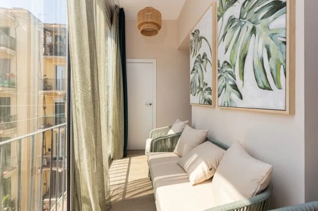 4 slaapkamer Flat te huur in Barcelona stad - € 1.600 (Ref: 10034592)