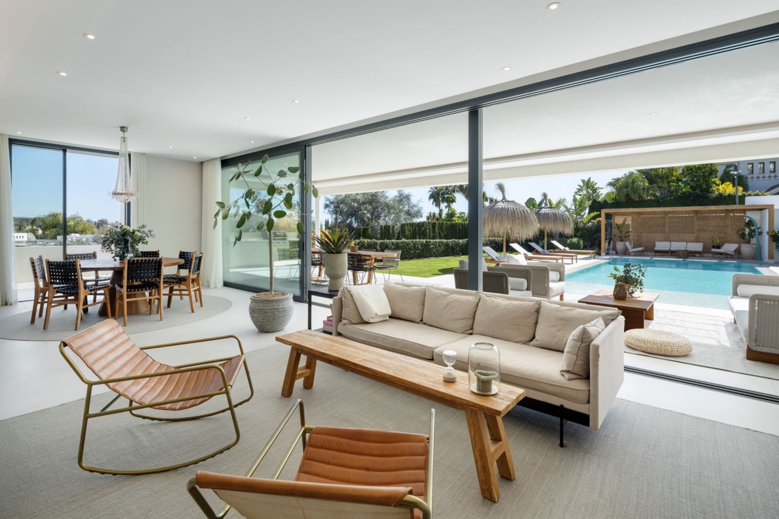 5 sovrum Villa att hyra i Marbella med pool garage - 3 200 € (Ref: 10041619)
