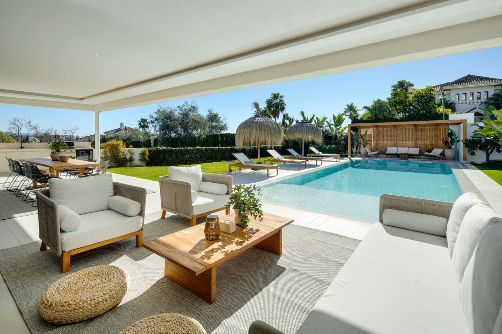 5 sovrum Villa att hyra i Marbella med pool garage - 3 200 € (Ref: 10041619)