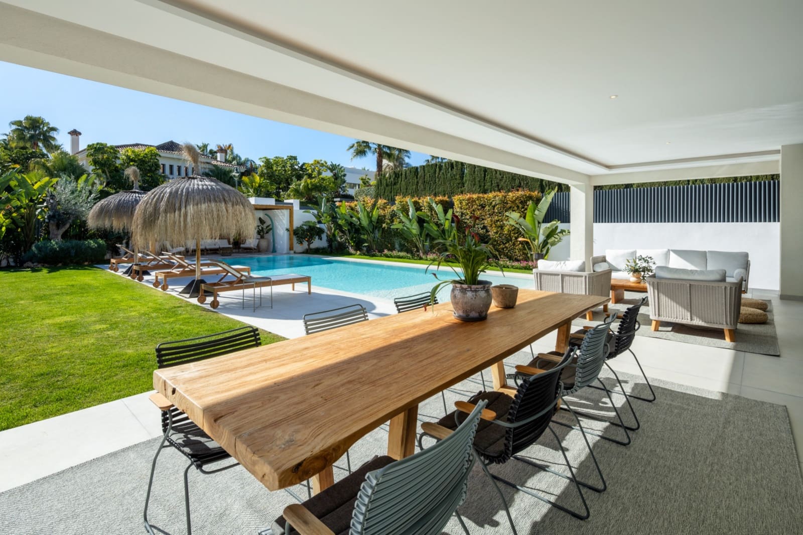 5 sovrum Villa att hyra i Marbella med pool garage - 3 200 € (Ref: 10041619)