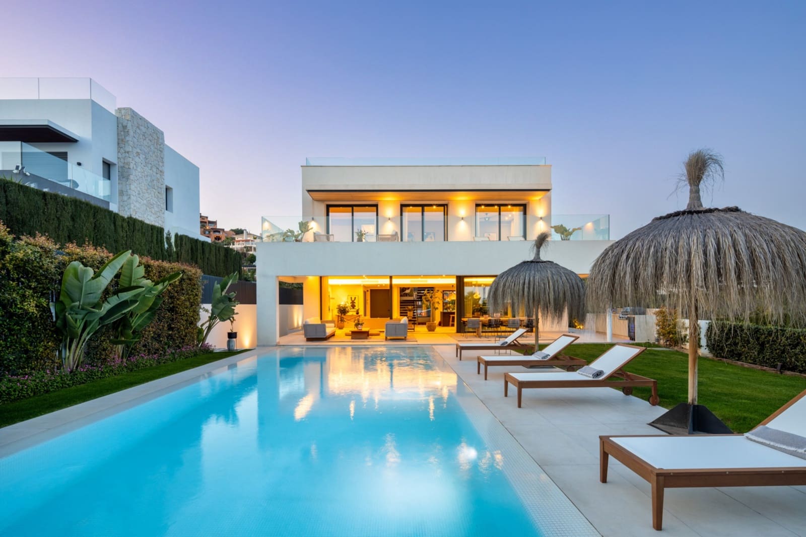 5 sovrum Villa att hyra i Marbella med pool garage - 3 200 € (Ref: 10041619)