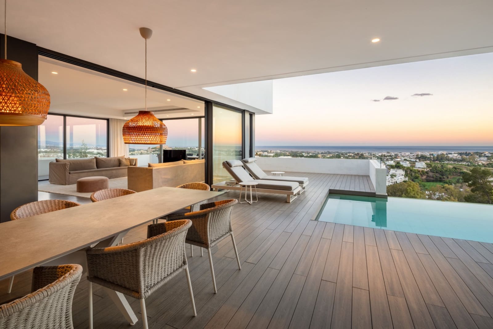 4 sovrum Villa att hyra i Benahavis med pool garage - 3 200 € (Ref: 10041620)