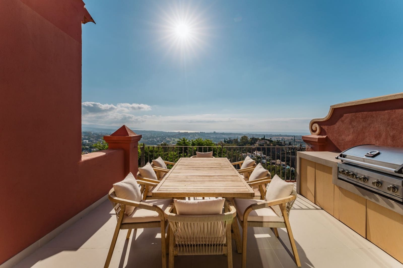 4 quarto Penthouse para arrendar em Benahavis com piscina - 2 200 € (Ref: 10041781)