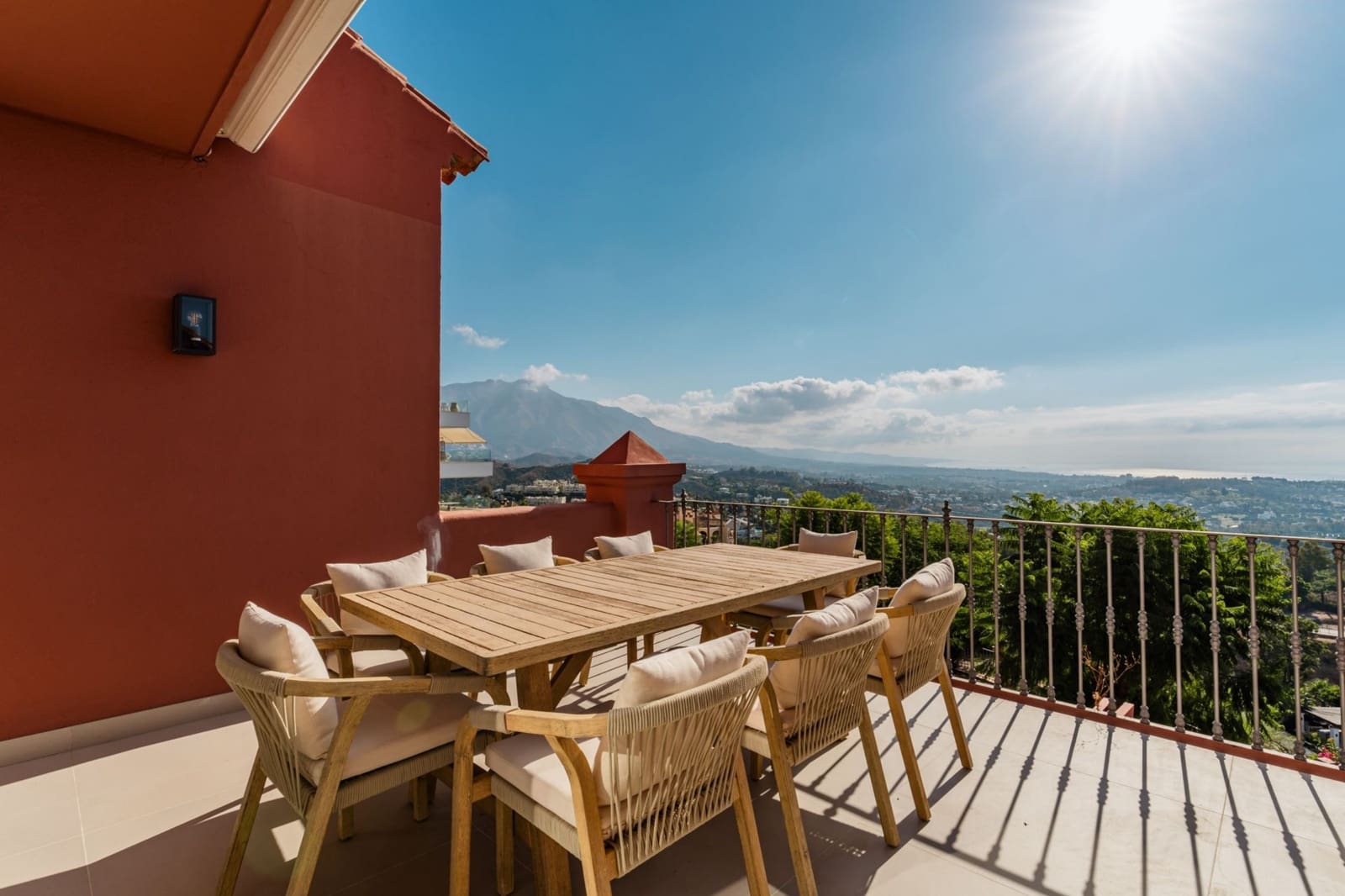 4 quarto Penthouse para arrendar em Benahavis com piscina - 2 200 € (Ref: 10041781)