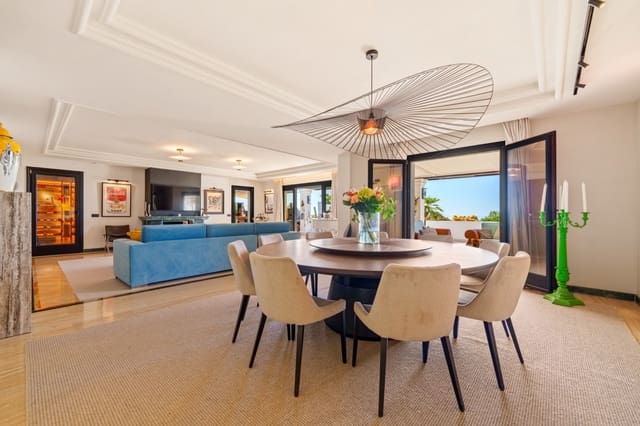 4 soverom Penthouse til leie i Marbella med svømmebasseng garasje - € 2 400 (Ref: 10041793)