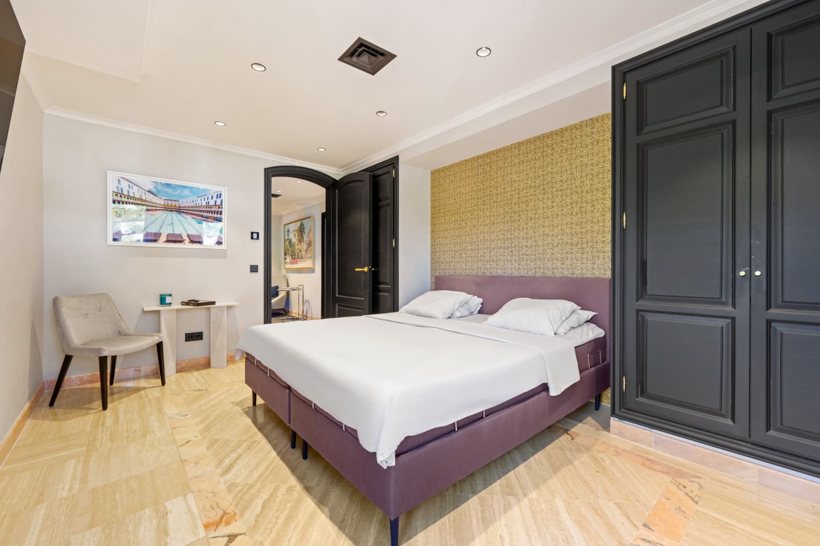 4 soverom Penthouse til leie i Marbella med svømmebasseng garasje - € 2 400 (Ref: 10041793)