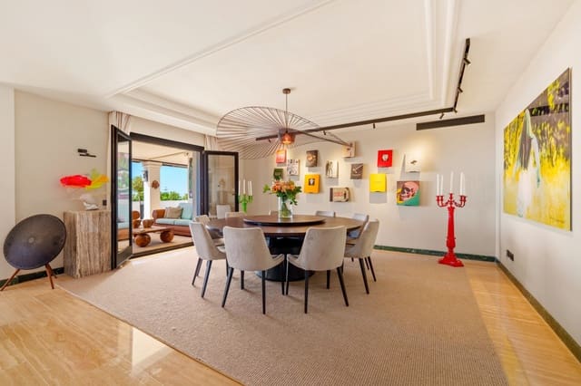 4 soverom Penthouse til leie i Marbella med svømmebasseng garasje - € 2 400 (Ref: 10041793)