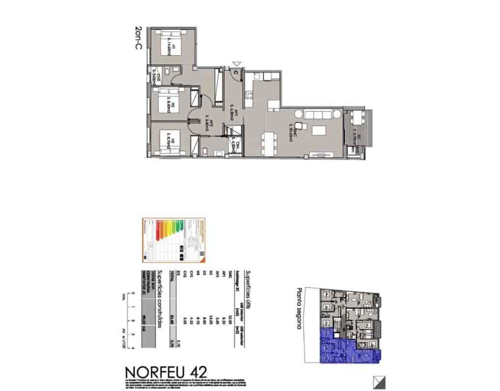 3 soveværelse Lejlighed til salg i Roses med swimmingpool garage - € 347.800 (Ref: 10041427)