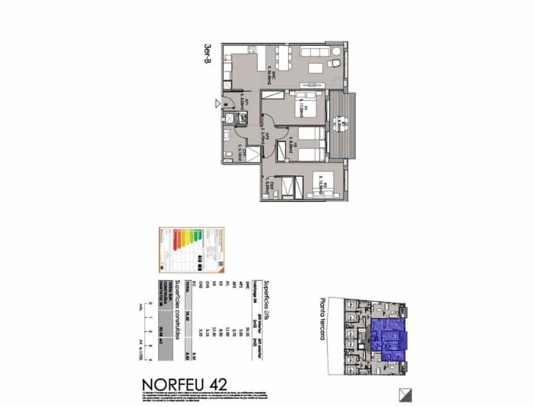 3 soveværelse Lejlighed til salg i Roses med swimmingpool garage - € 347.800 (Ref: 10041427)