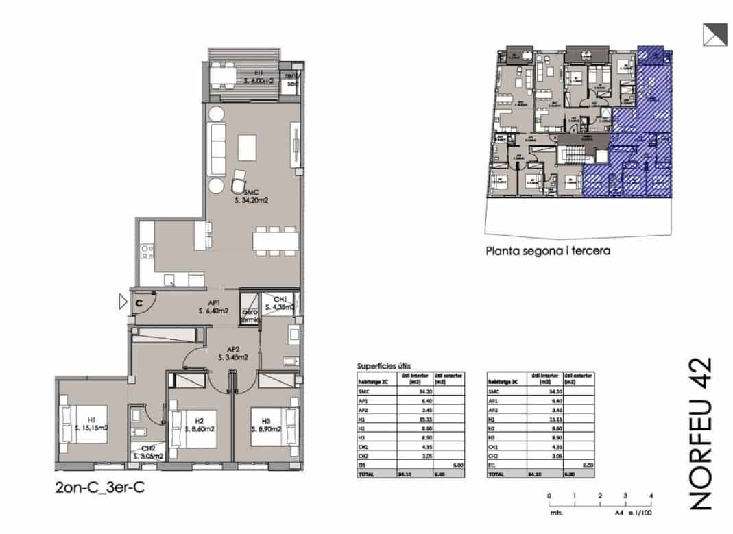3 soveværelse Lejlighed til salg i Roses med swimmingpool garage - € 347.800 (Ref: 10041427)