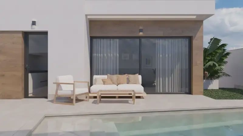 2 soveværelse Villa til salg i Pilar de la Horadada med swimmingpool - € 490.000 (Ref: 10039913)