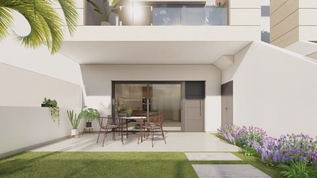 Bungalow de 2 habitaciones en Los Cuarteros, San Pedro del Pinatar en venta con piscina - 279.900 € (Ref: 10039918)