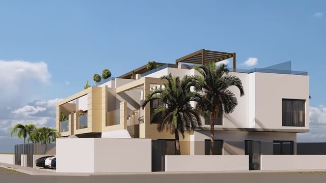 Bungalow de 2 habitaciones en Los Cuarteros, San Pedro del Pinatar en venta con piscina - 279.900 € (Ref: 10039918)