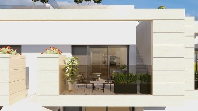 2 chambre Bungalow à vendre à Los Cuarteros, San Pedro del Pinatar avec piscine garage - 299 900 € (Ref: 10039919)