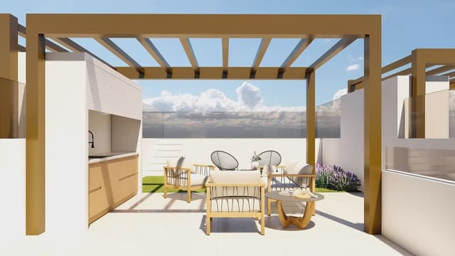 2 chambre Bungalow à vendre à Los Cuarteros, San Pedro del Pinatar avec piscine garage - 299 900 € (Ref: 10039919)