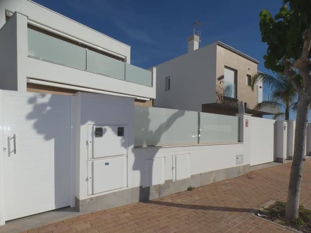 3 makuuhuone Rivitalo myytävänä paikassa Los Peñascos - El Salero - Los Imbernones, San Pedro del Pinatar mukana uima-altaan - 390 000 € (Ref: 10039933)