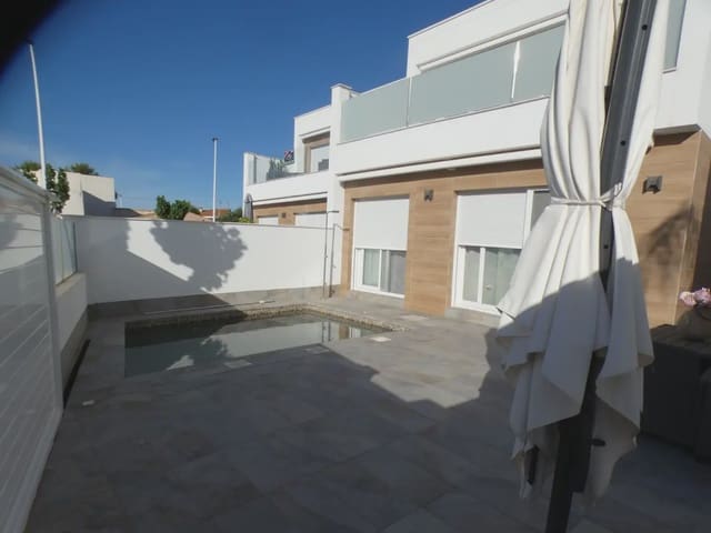 3 makuuhuone Rivitalo myytävänä paikassa Los Peñascos - El Salero - Los Imbernones, San Pedro del Pinatar mukana uima-altaan - 390 000 € (Ref: 10039933)