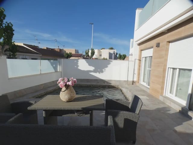3 makuuhuone Rivitalo myytävänä paikassa Los Peñascos - El Salero - Los Imbernones, San Pedro del Pinatar mukana uima-altaan - 390 000 € (Ref: 10039933)