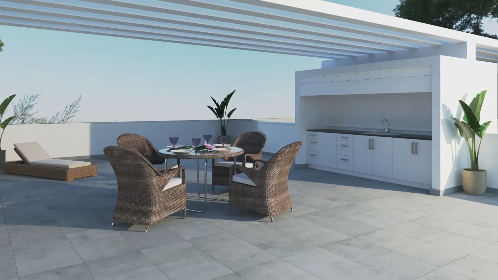 2 soverom Bungalow til salgs i Pilar de la Horadada med svømmebasseng - € 259 900 (Ref: 10039943)