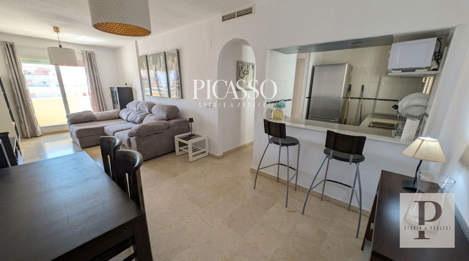 2 slaapkamer Flat te koop in Torrequebrada met zwembad garage - € 330.000 (Ref: 10112079)