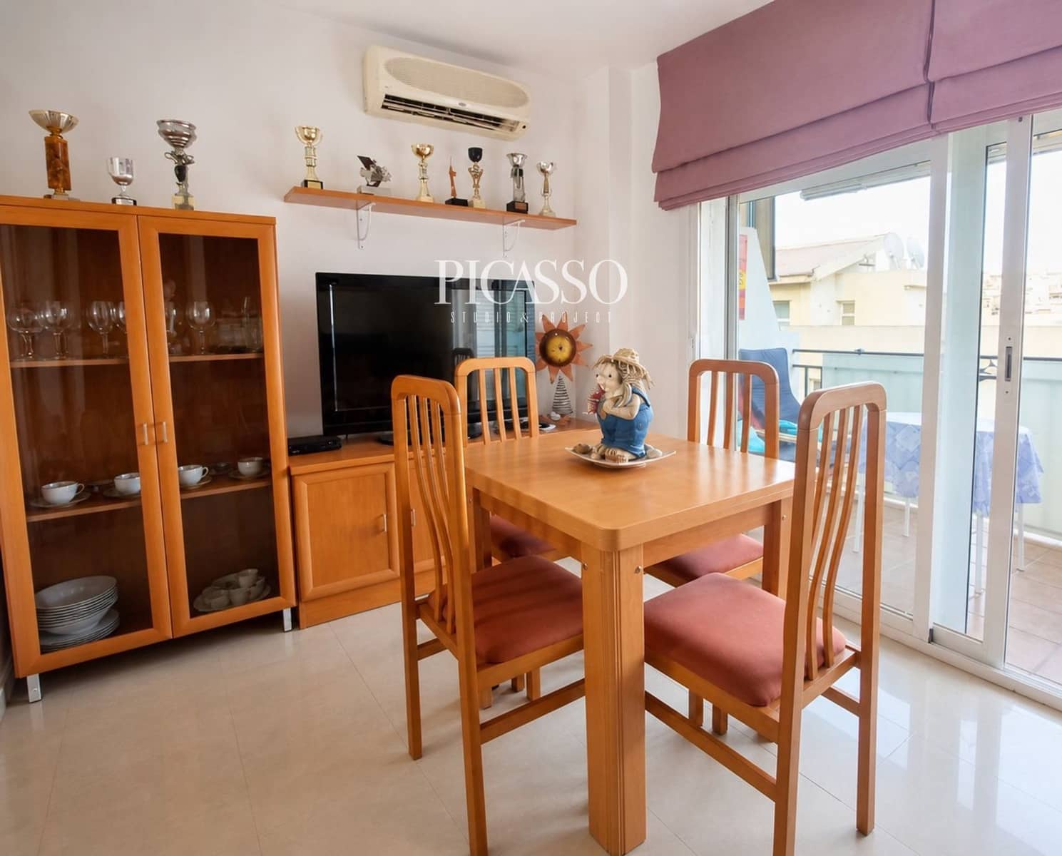 Lägenhet att hyra i Torrequebrada med pool - 800 € (Ref: 10124791)