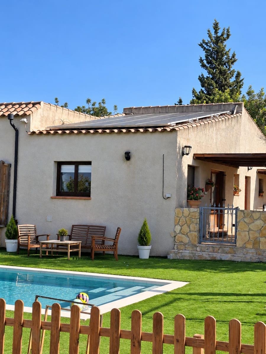 4 soveværelse Finca/Landehus til salg i Santa Barbara med swimmingpool - € 360.000 (Ref: 10183188)