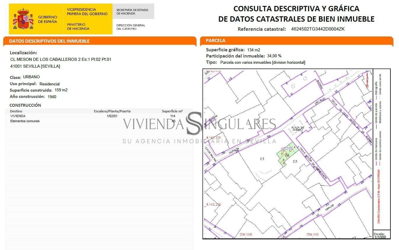 7 sovrum Lägenhet till salu i Sevilla stad - 1 500 000 € (Ref: 10111975)
